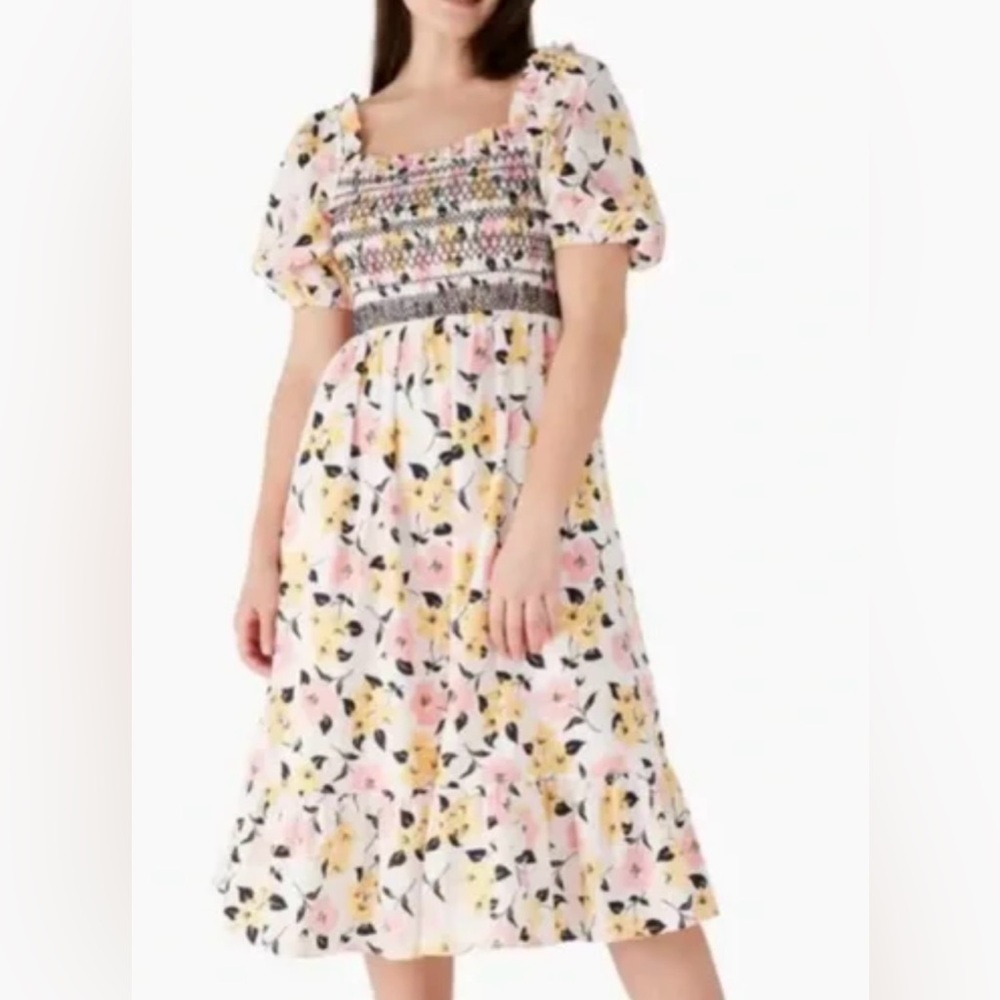 🛑🛑🛑KATE SPADE TIERED FLORAL DRESS